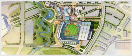 Ballpark in Arlington  Texas Rangers Fan Gifts – Ballpark Blueprints